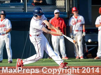 Thumbnail 3 in Liberty vs Damonte (NIAA Division 1 State Baseball Tournament Round 1 Playoff) photogallery.