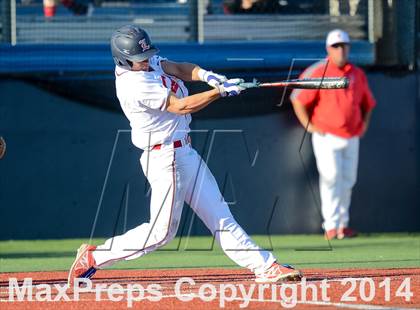 Thumbnail 1 in Liberty vs Damonte (NIAA Division 1 State Baseball Tournament Round 1 Playoff) photogallery.