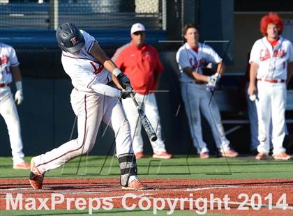 Thumbnail 1 in Liberty vs Damonte (NIAA Division 1 State Baseball Tournament Round 1 Playoff) photogallery.