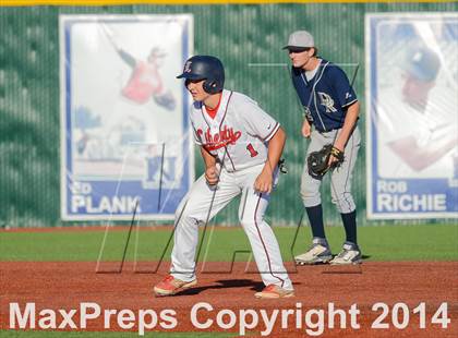 Thumbnail 2 in Liberty vs Damonte (NIAA Division 1 State Baseball Tournament Round 1 Playoff) photogallery.