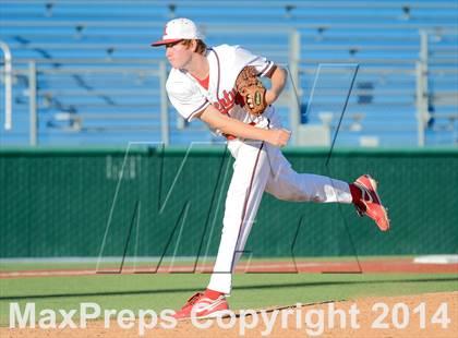 Thumbnail 2 in Liberty vs Damonte (NIAA Division 1 State Baseball Tournament Round 1 Playoff) photogallery.