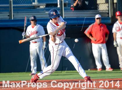 Thumbnail 1 in Liberty vs Damonte (NIAA Division 1 State Baseball Tournament Round 1 Playoff) photogallery.
