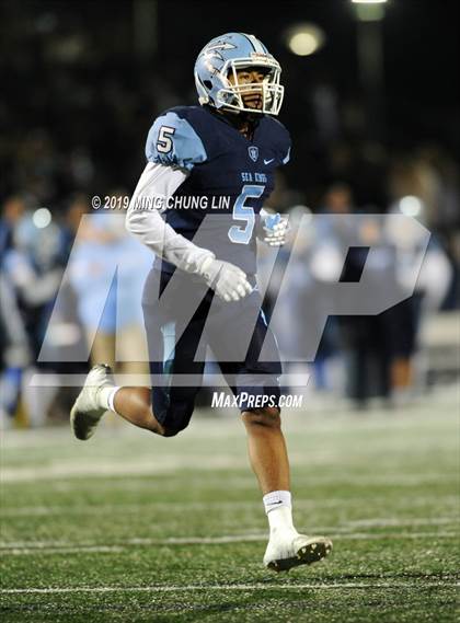 Thumbnail 2 in Corona del Mar vs. Grace Brethren (CIF SS D3 Final) photogallery.