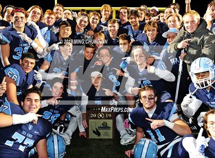 Thumbnail 3 in Corona del Mar vs. Grace Brethren (CIF SS D3 Final) photogallery.