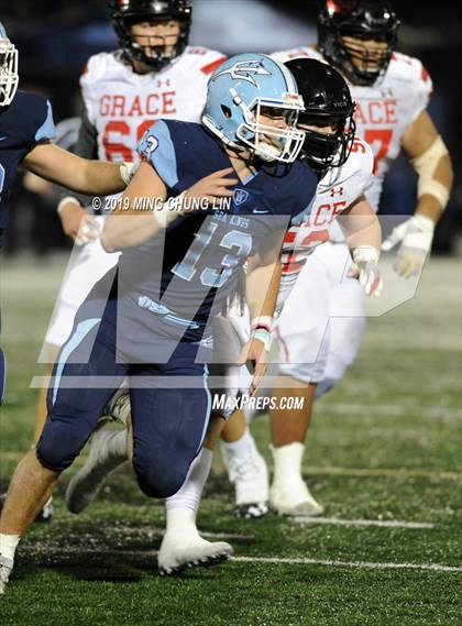 Thumbnail 3 in Corona del Mar vs. Grace Brethren (CIF SS D3 Final) photogallery.