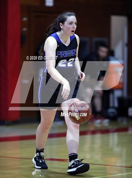 Thumbnail 2 in Woodside Priory @ Saint Mary's (CIF State NorCal Region D3 Final) photogallery.