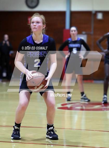 Thumbnail 2 in Woodside Priory @ Saint Mary's (CIF State NorCal Region D3 Final) photogallery.
