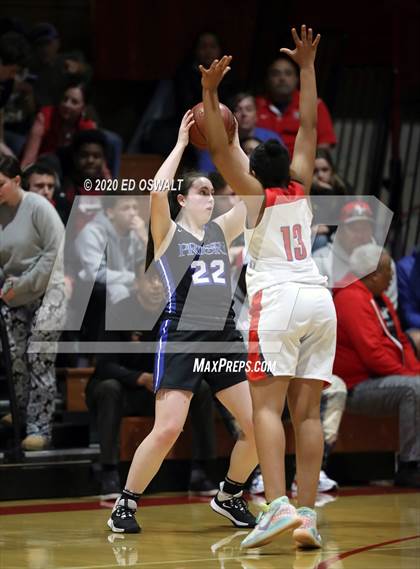 Thumbnail 1 in Woodside Priory @ Saint Mary's (CIF State NorCal Region D3 Final) photogallery.