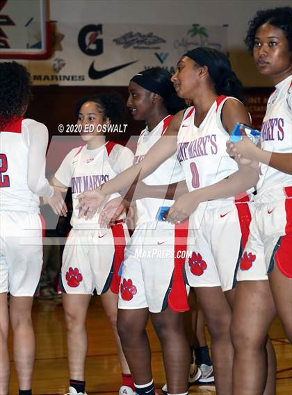 Thumbnail 1 in Woodside Priory @ Saint Mary's (CIF State NorCal Region D3 Final) photogallery.