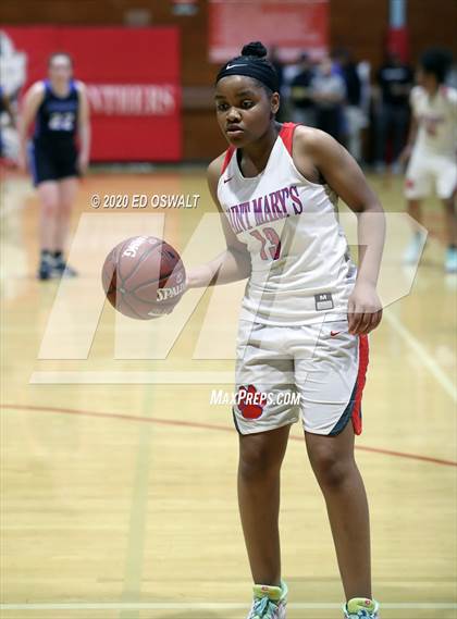 Thumbnail 2 in Woodside Priory @ Saint Mary's (CIF State NorCal Region D3 Final) photogallery.