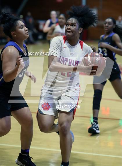 Thumbnail 3 in Woodside Priory @ Saint Mary's (CIF State NorCal Region D3 Final) photogallery.