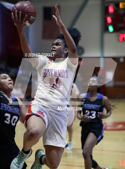 Thumbnail 1 in Woodside Priory @ Saint Mary's (CIF State NorCal Region D3 Final) photogallery.