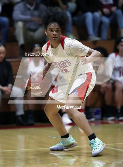 Thumbnail 1 in Woodside Priory @ Saint Mary's (CIF State NorCal Region D3 Final) photogallery.