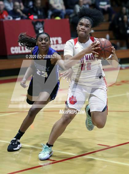 Thumbnail 3 in Woodside Priory @ Saint Mary's (CIF State NorCal Region D3 Final) photogallery.