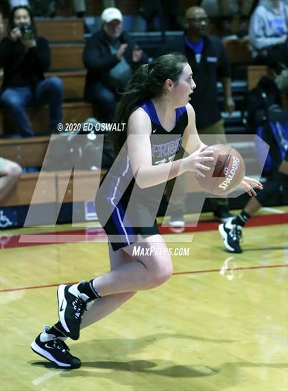 Thumbnail 1 in Woodside Priory @ Saint Mary's (CIF State NorCal Region D3 Final) photogallery.