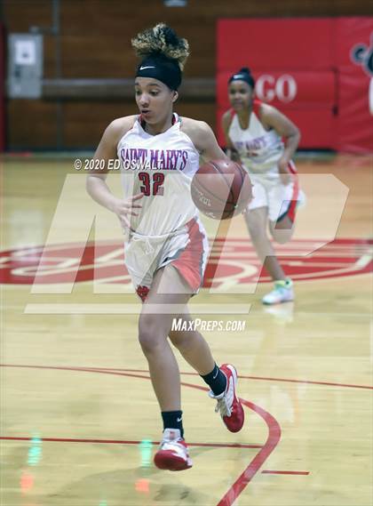 Thumbnail 2 in Woodside Priory @ Saint Mary's (CIF State NorCal Region D3 Final) photogallery.