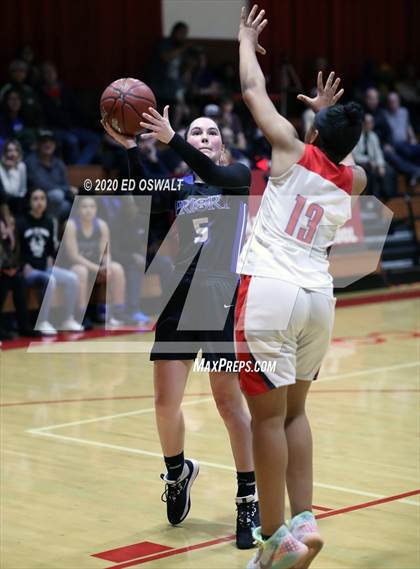 Thumbnail 2 in Woodside Priory @ Saint Mary's (CIF State NorCal Region D3 Final) photogallery.
