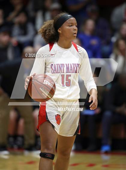 Thumbnail 1 in Woodside Priory @ Saint Mary's (CIF State NorCal Region D3 Final) photogallery.