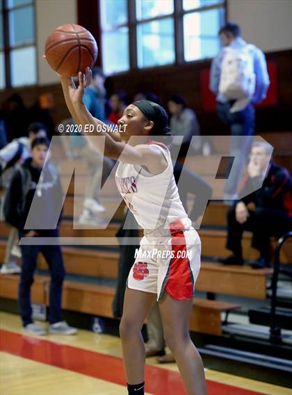Thumbnail 2 in Woodside Priory @ Saint Mary's (CIF State NorCal Region D3 Final) photogallery.