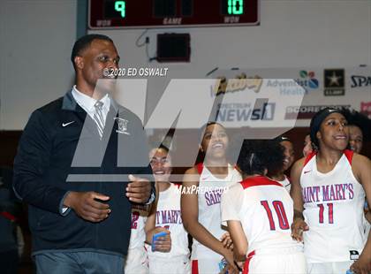 Thumbnail 2 in Woodside Priory @ Saint Mary's (CIF State NorCal Region D3 Final) photogallery.