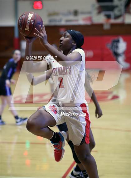 Thumbnail 2 in Woodside Priory @ Saint Mary's (CIF State NorCal Region D3 Final) photogallery.