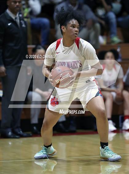 Thumbnail 2 in Woodside Priory @ Saint Mary's (CIF State NorCal Region D3 Final) photogallery.