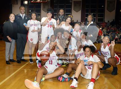 Thumbnail 3 in Woodside Priory @ Saint Mary's (CIF State NorCal Region D3 Final) photogallery.