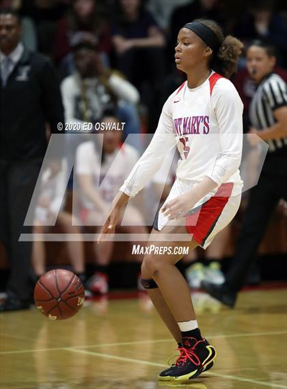 Thumbnail 1 in Woodside Priory @ Saint Mary's (CIF State NorCal Region D3 Final) photogallery.