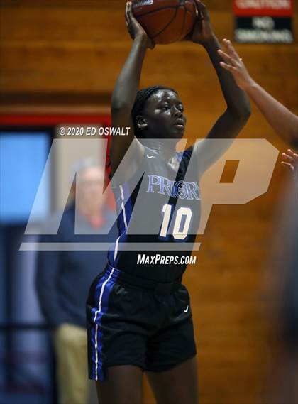Thumbnail 2 in Woodside Priory @ Saint Mary's (CIF State NorCal Region D3 Final) photogallery.