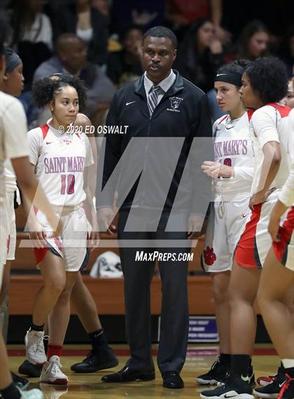 Thumbnail 1 in Woodside Priory @ Saint Mary's (CIF State NorCal Region D3 Final) photogallery.