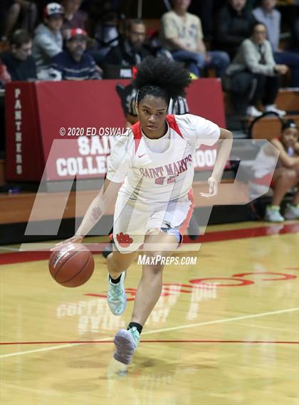 Thumbnail 2 in Woodside Priory @ Saint Mary's (CIF State NorCal Region D3 Final) photogallery.