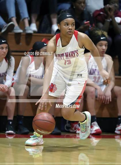Thumbnail 2 in Woodside Priory @ Saint Mary's (CIF State NorCal Region D3 Final) photogallery.