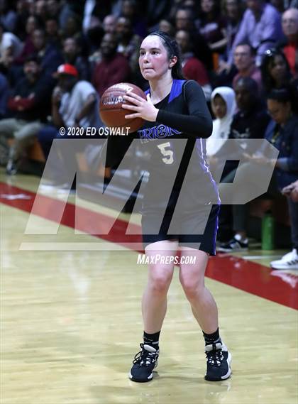 Thumbnail 2 in Woodside Priory @ Saint Mary's (CIF State NorCal Region D3 Final) photogallery.