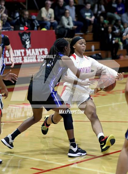 Thumbnail 1 in Woodside Priory @ Saint Mary's (CIF State NorCal Region D3 Final) photogallery.