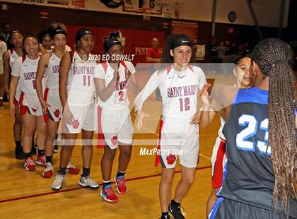 Thumbnail 2 in Woodside Priory @ Saint Mary's (CIF State NorCal Region D3 Final) photogallery.