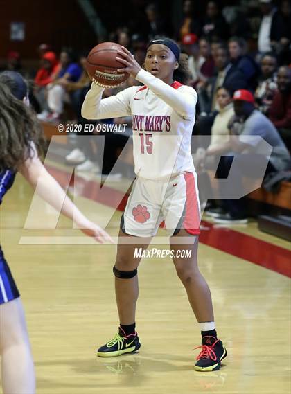 Thumbnail 1 in Woodside Priory @ Saint Mary's (CIF State NorCal Region D3 Final) photogallery.