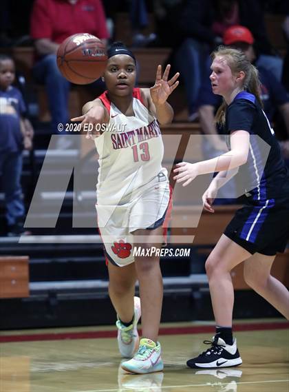 Thumbnail 1 in Woodside Priory @ Saint Mary's (CIF State NorCal Region D3 Final) photogallery.