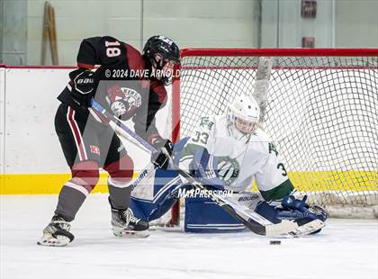 Thumbnail 3 in Kents Hill School vs. Hebron Academy (Travis Roy Cup) photogallery.