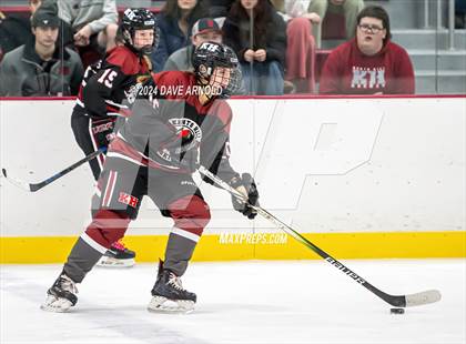 Thumbnail 3 in Kents Hill School vs. Hebron Academy (Travis Roy Cup) photogallery.