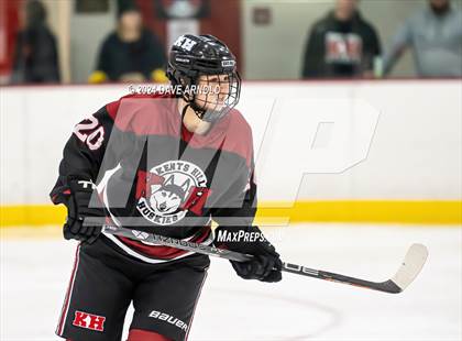 Thumbnail 1 in Kents Hill School vs. Hebron Academy (Travis Roy Cup) photogallery.
