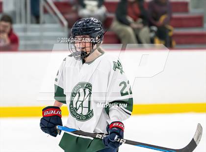 Thumbnail 1 in Kents Hill School vs. Hebron Academy (Travis Roy Cup) photogallery.