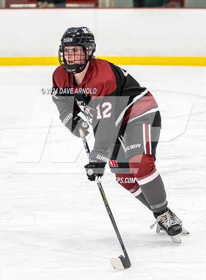 Thumbnail 1 in Kents Hill School vs. Hebron Academy (Travis Roy Cup) photogallery.
