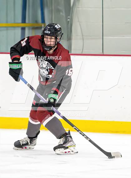 Thumbnail 2 in Kents Hill School vs. Hebron Academy (Travis Roy Cup) photogallery.