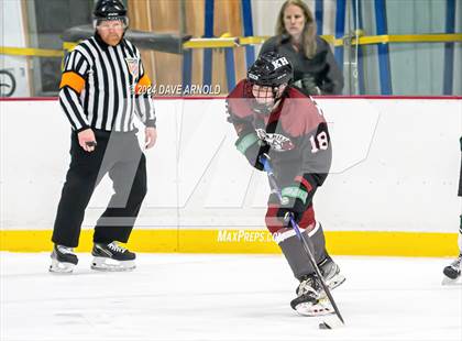 Thumbnail 3 in Kents Hill School vs. Hebron Academy (Travis Roy Cup) photogallery.