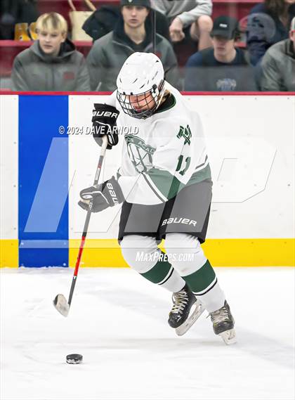Thumbnail 2 in Kents Hill School vs. Hebron Academy (Travis Roy Cup) photogallery.