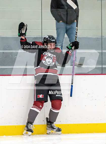 Thumbnail 3 in Kents Hill School vs. Hebron Academy (Travis Roy Cup) photogallery.