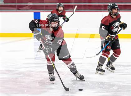 Thumbnail 3 in Kents Hill School vs. Hebron Academy (Travis Roy Cup) photogallery.
