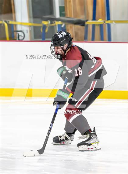 Thumbnail 3 in Kents Hill School vs. Hebron Academy (Travis Roy Cup) photogallery.