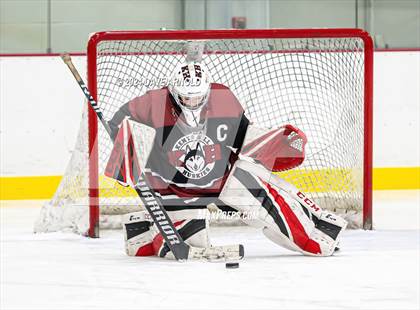 Thumbnail 3 in Kents Hill School vs. Hebron Academy (Travis Roy Cup) photogallery.