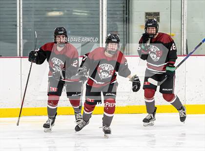 Thumbnail 2 in Kents Hill School vs. Hebron Academy (Travis Roy Cup) photogallery.